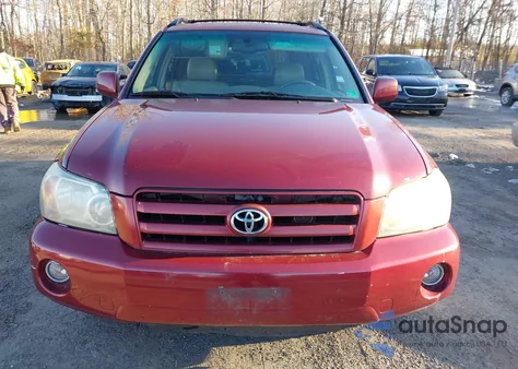 2006 Toyota Highlander Limited V6 z USA, uszkodzony, nr VIN JTEEP21A360152847